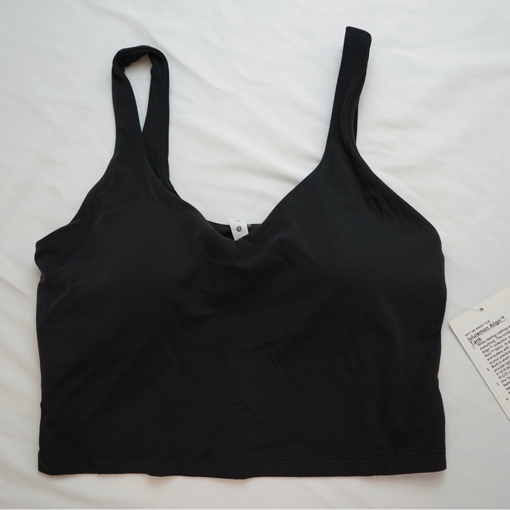 New with Tag, Align Tank Black, Multiple sizes